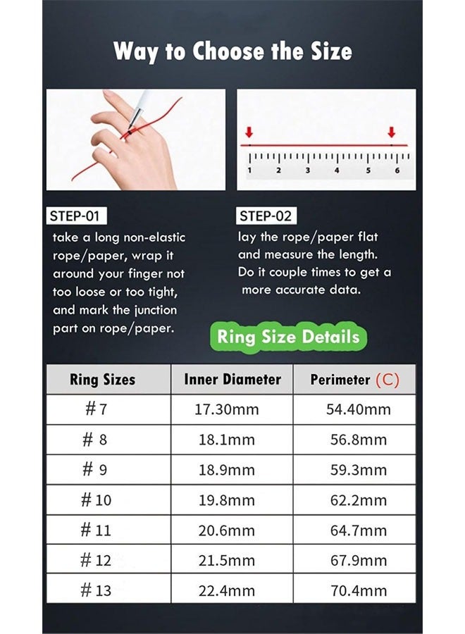 خاتم ذكي، جهاز تتبع الصحة للرجال والنساء، جهاز تتبع اللياقة البدنية مع قياس معدل ضربات القلب، ونسبة الأكسجين في الدم، ومراقبة النوم، والسعرات الحرارية، وعداد الخطوات، خاتم ذكي مقاوم للماء بمعيار IP68 لأجهزة iPhone وAndroid، بدون رسوم اشتراك (فضي، 12#) - Image 4